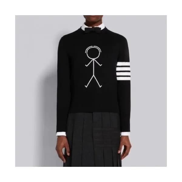 Thom Browne Mens Strap Sweaters Navy - 톰브라운 2021 … - 1