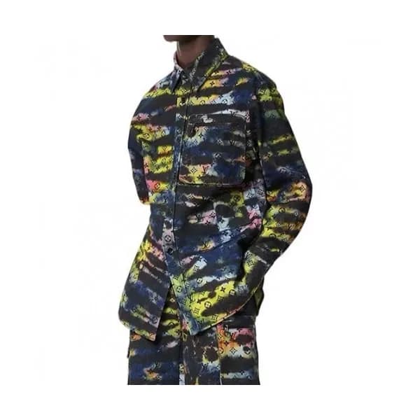 Louis vuitton Mens Trendy shirts Black - 루이비통 202… - 1