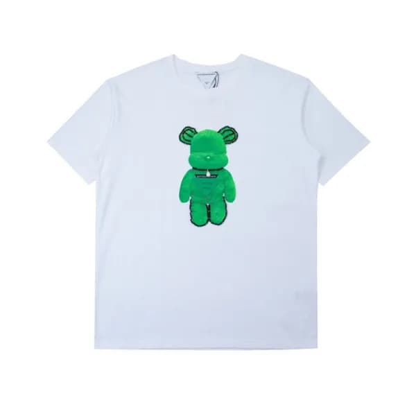 보테가 남성 크루넥 화이트 반팔티 - Mens White Tshirts - bot0262x - 1