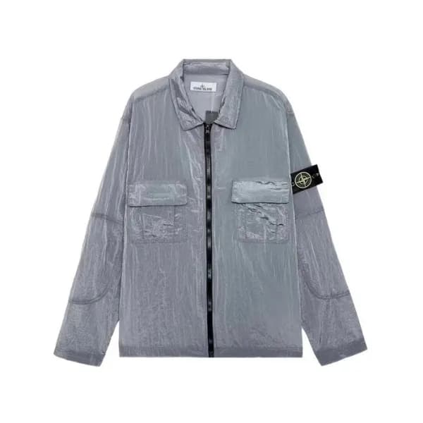 스톤아일랜드 남성 캐쥬얼 그레이 자켓 - Mens Gray Jackets - sto0463… - 1