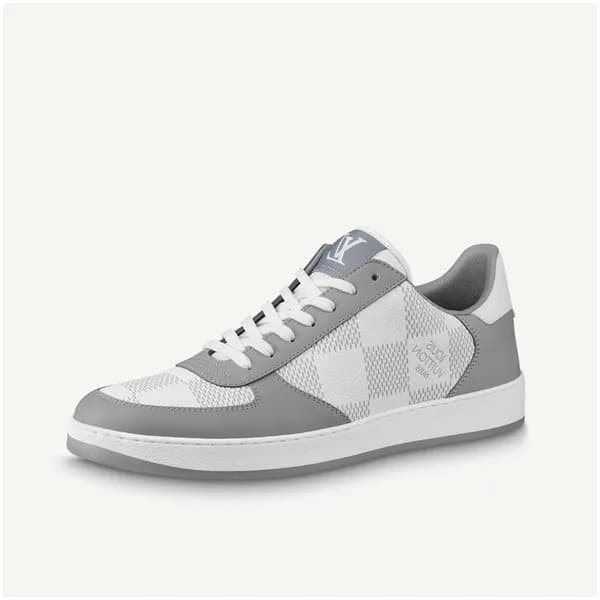 루이비통 남성 Rivoli 그레이 스니커즈 - Mens Gray Sneakers - lo… - 1