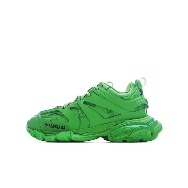 발렌시아가 남/녀 Trainer 그린 스니커즈 - Unisex Green Sneakers … - 1