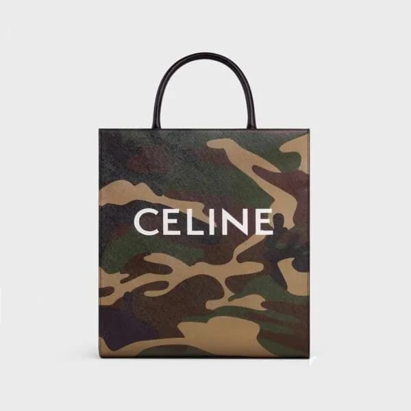 셀린느 남/녀 시그니처 밀리터리 토트백 - Unisex Green Tote Bag - ce… - 1