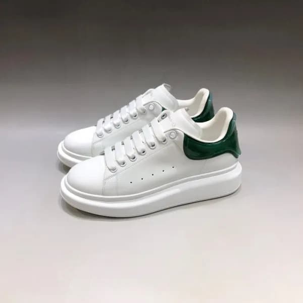 알렉산더맥퀸 남/녀 그린탭 스니커즈 - Unisex Green Sneakers - alx… - 1