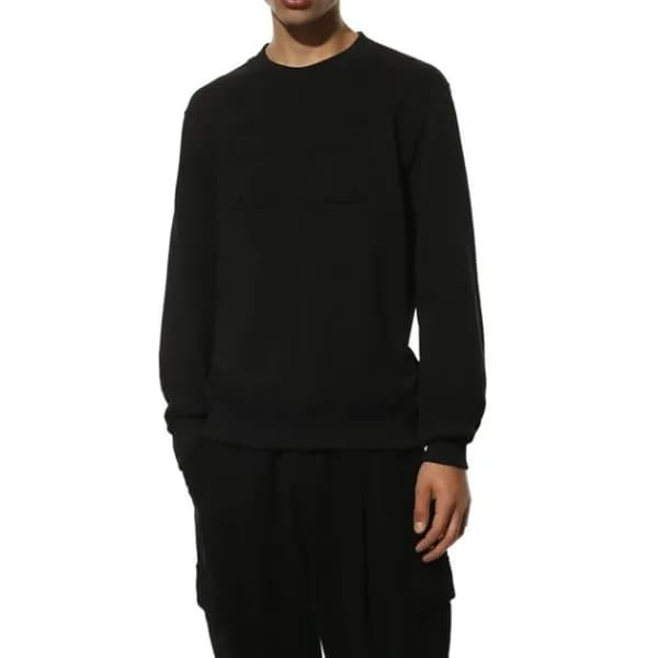 돌체앤가바나 남성 베이직 블랙 맨투맨 - Mens Black Tshirts - dol035… - 1