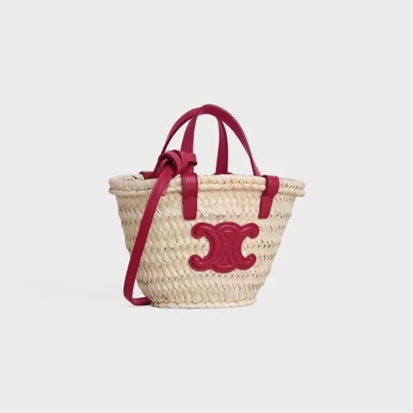 셀린느 여성 트럼펫 아이보리 라탄백 - Celine Womens Ivory Cross Ba… - 1
