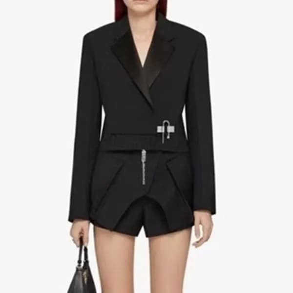 지방시 여성 트렌디 블랙 자켓 - Givenchy Womens Black Jackets -… - 1
