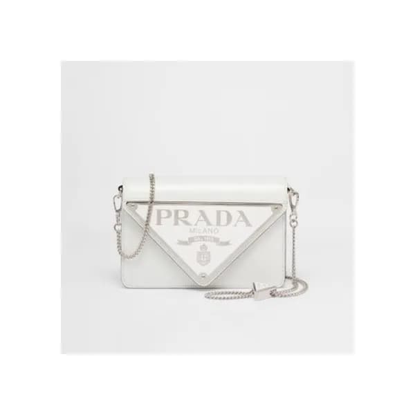 프라다 여성 화이트 숄더백 - Prada Womens White Shoulder Bag -… - 1