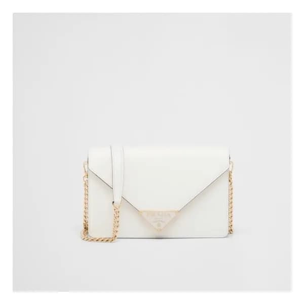 프라다 여성 화이트 크로스백 - Prada Womens White Cross Bag - p… - 1
