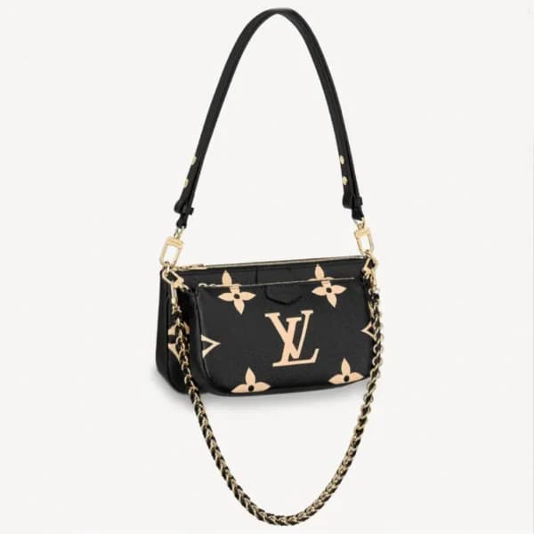 루이비통 여성 블랙 멀티 포테트백 - Louis vuitton Womens Black Po… - 1