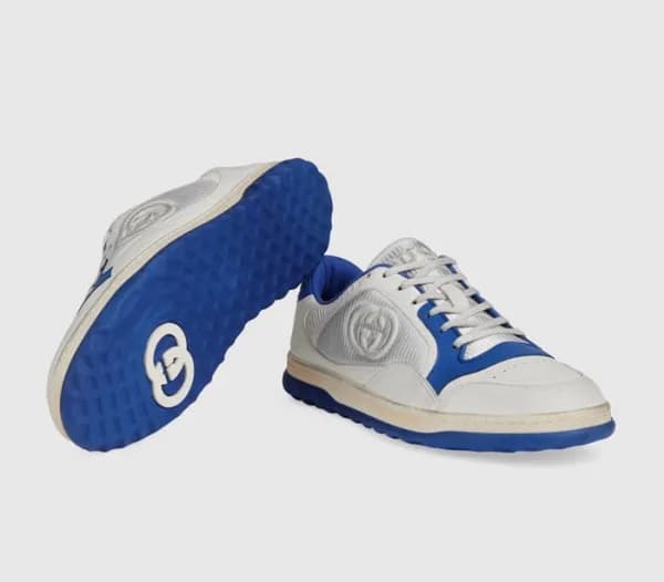 구찌 남/녀 블루 스니커즈 - Gucci Unisex Blue Sneakers- gu602… - 1