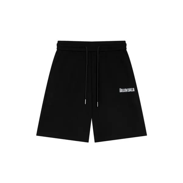 발렌시아가 남성 블랙 반바지 - Balenciaga Mens Black Half-pants… - 1