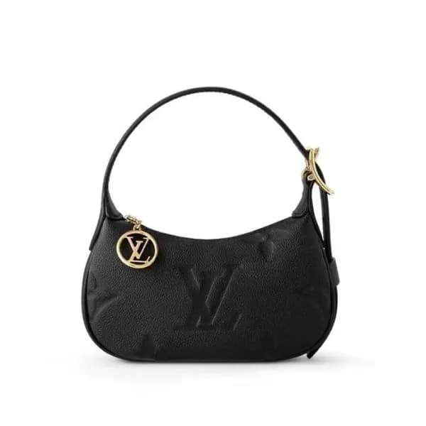루이비통 여성 블랙 호보백 - Louis vuitton Womens Mini Moon - … - 1