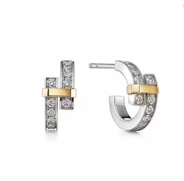 티파니 여성 화이트 골드 이어링 - Tiffany Womens White Gold Earr… - 1