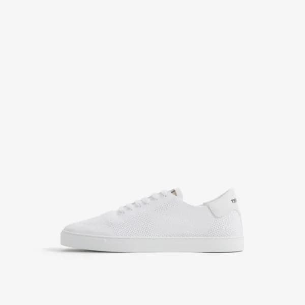 버버리 남성 화이트 스니커즈 - Burberry Mens White Sneakers - b… - 1