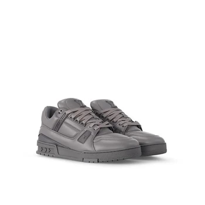 루이비통 남성 그레이 스니커즈 - Louis vuitton Mens Gray Sneaker… - 1