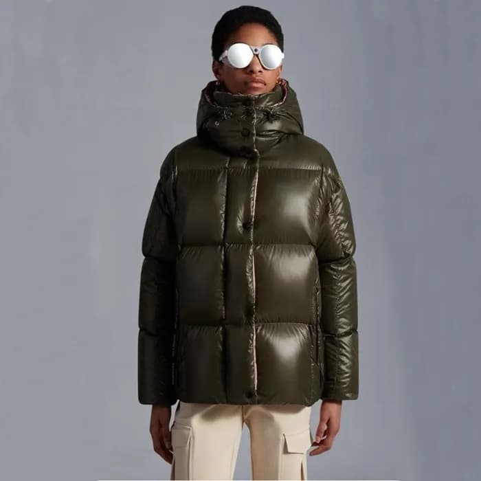 몽클레어 여성 다크그린 패딩 - Moncler Womens Dark Green Down P… - 1