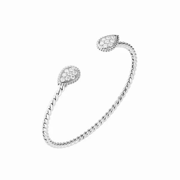 부쉐론 여성 화이트 골드 팔찌 - Boucheron Womens White Gold Ban… - 1