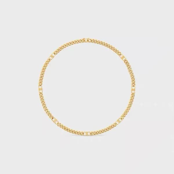 셀린느 여성 골드 목걸이 - Celine Womens Gold Necklace- acc89… - 1
