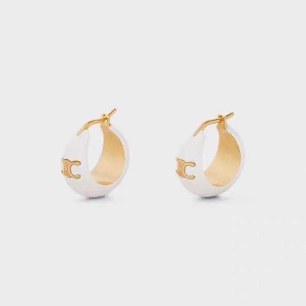 셀린느 여성 골드 이어링 - Celine Womens Gold Earring - acc98… - 1