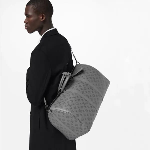 루이비통 남성 키폴 반둘리에 - Louis vuitton Mens Gray Keepall … - 1