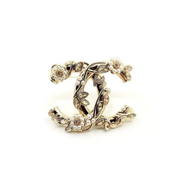 샤넬 여성 골드 브로치 - Chanel Womens Gold Brooch - acc1371… - 1