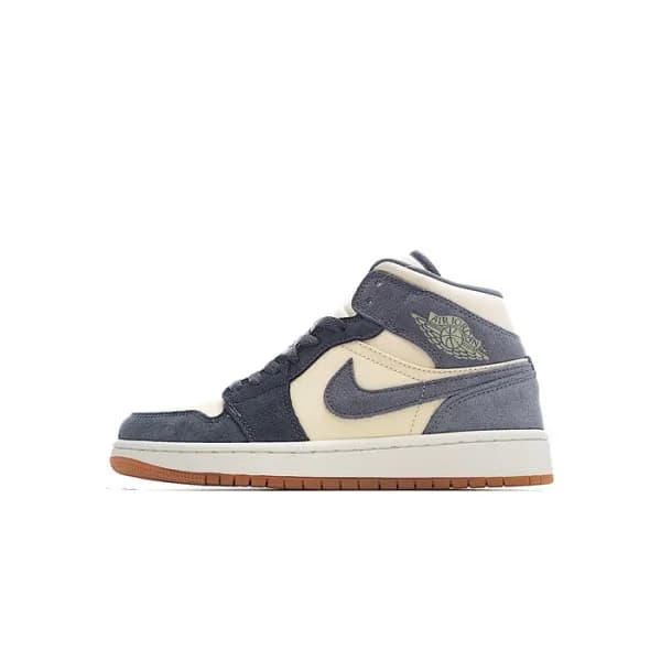 나이키 남/녀 그레이 하이탑 스니커즈 - Nike Jordan 1 Unisex Sneake… - 1