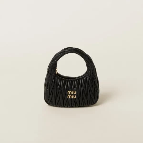 미우미우 여성 완더 마테라쎄 호보 백 - Miumiu Womens Wander Matela… - 1