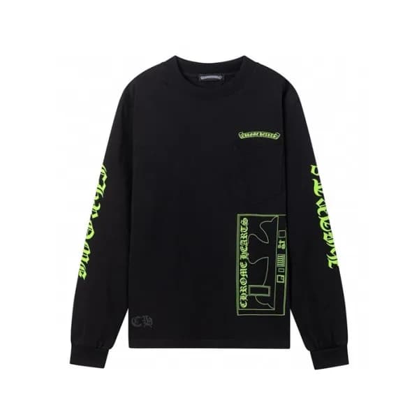 크롬하츠 남성 라운드 맨투맨 - Chrome Hearts Mens Round Tshirt … - 1