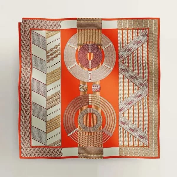 에르메스 여성 실크 스카프 - Hermes Womens Silk Scarf - acc238… - 1