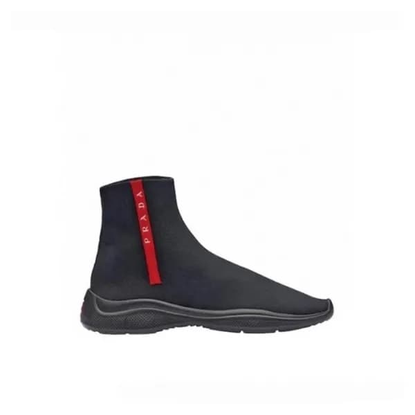 프라다 남성 하이탑 스니커즈 - Prada Mens High-top Sneaker - pr… - 1