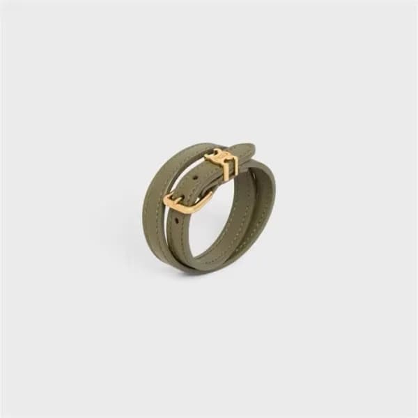 셀린느 여성 골드 팔찌 - Celine Womens Gold Bangle - acc2499… - 1