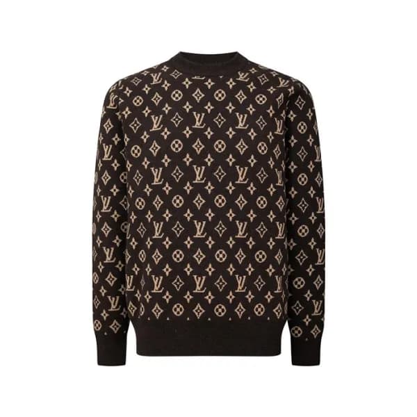 루이비통 남성 라운드 스웨터 - Louis vuitton Mens Round Sweater… - 1