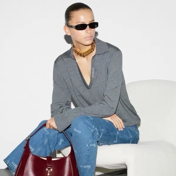 구찌 여성 폴로 스웨터 - Gucci Womens Polo Sweater - guc4781… - 1