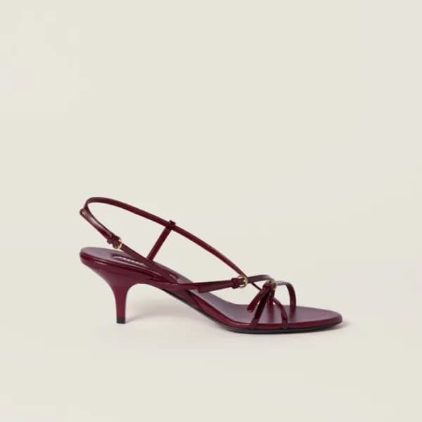미우미우 여성 스트랩 샌들 - Miumiu Womens Strap Sandal - mis3… - 1