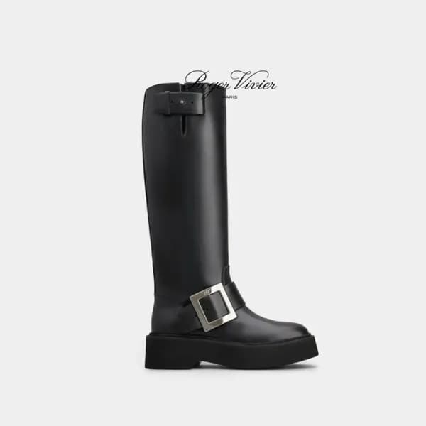 로저비비에 여성 비브 레인저스 부츠 - Roger Vivier Womens Viv Rang… - 1