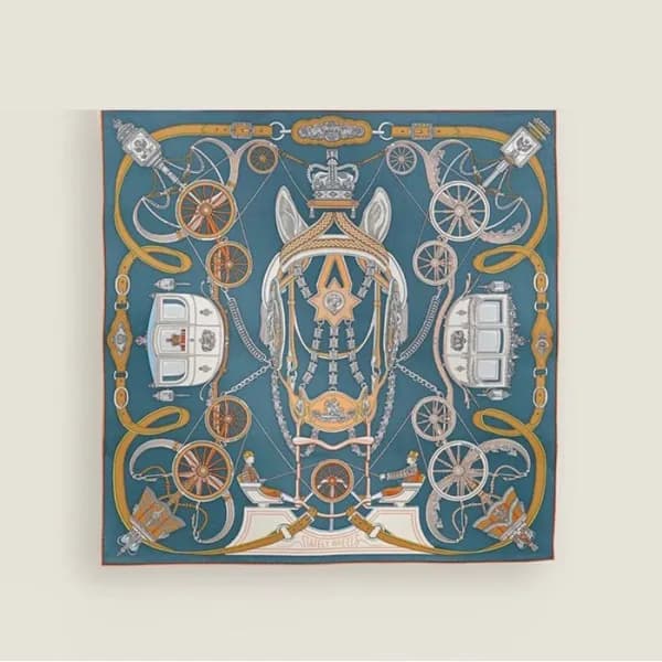 에르메스 여성 실크 스카프 - Hermes Womens Silk Scarf - acc446… - 1