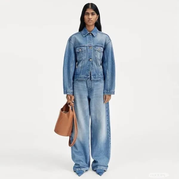 자크뮈스 여성 데님 재킷 - Jacquemus Womens Denim Jacket - ja… - 1