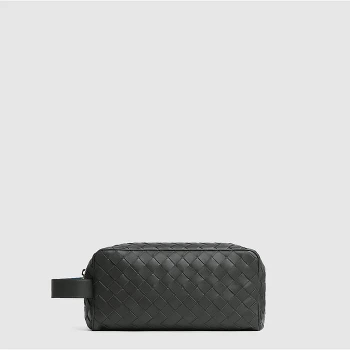 보테가 베네타 남성 인트레치아토 여행용 파우치 - Bottega Veneta Mens In… - 1