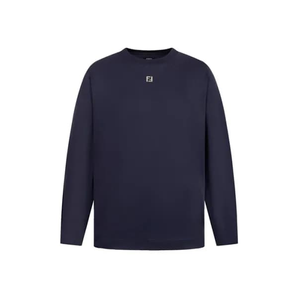 펜디 남성 라운드 긴팔티 - Fendi Mens Round Tshirt - fec8278x - 1