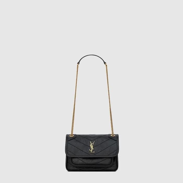 입생로랑 여성 빈티지 니키 미니 백 - Saint Laurent Womens Vintage… - 1