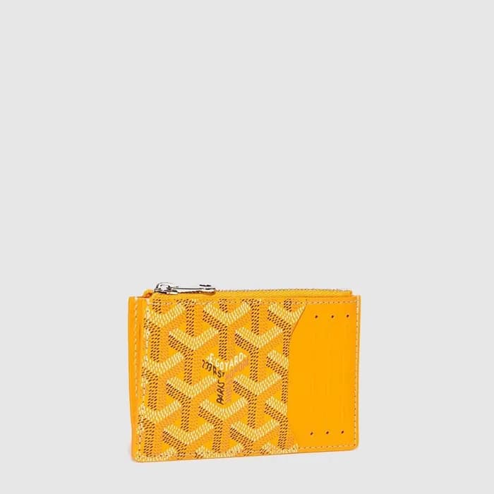 고야드 남/녀 부르봉 지퍼 카드 홀더 - Goyard Unisex Bourbon Zippe… - 1