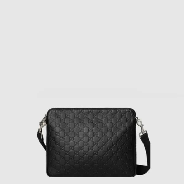 구찌 남성 GG 엠블럼 미디엄 크로스백 - Gucci Mens GG Emblem Mediu… - 1