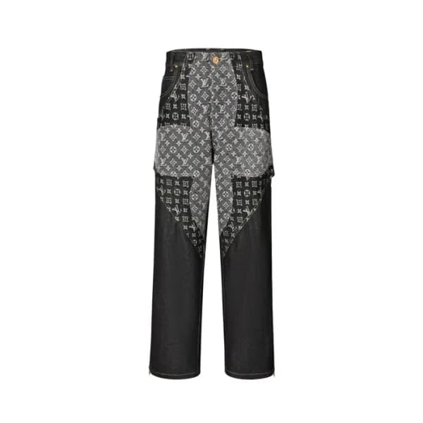루이비통 남성 트렌디 청바지 - Louis vuitton Mens Trendy Jeans … - 1