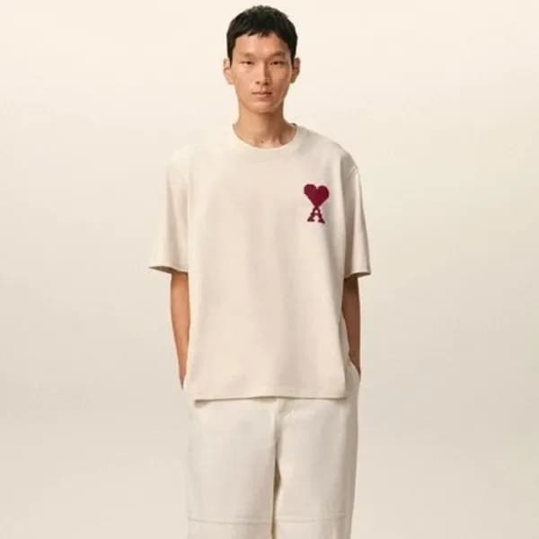 아미리 남성 반팔 티셔츠 - Amiri Mens Round Tshirt - amc13099… - 1