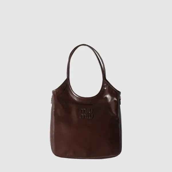 미우미우 여성 아이비 가죽 백 - Miumiu Womens Ivy Leather Bag -… - 1