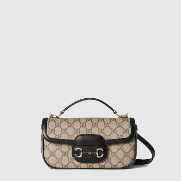 구찌 여성 홀스빗 스몰 탑 핸들백 - Gucci Womens Horsebit Small T… - 1