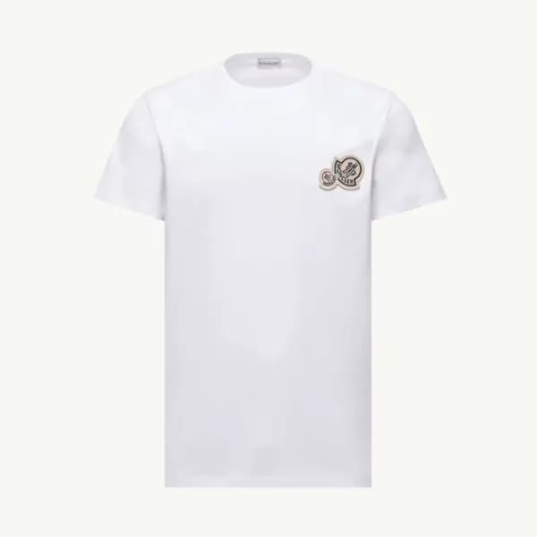 몽클레어 남성 라운드 반팔 티셔츠 - Moncler Mens Round Tshirt - m… - 1