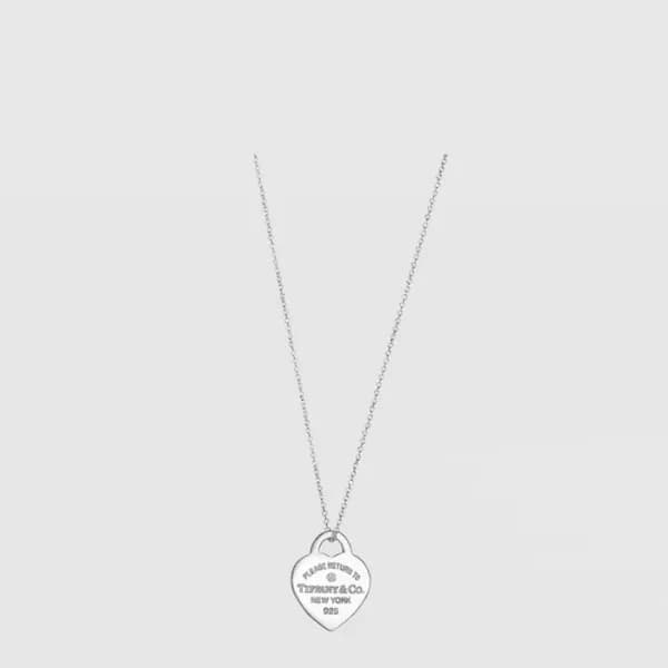 티파니 여성 하트 태그 펜던트 - Tiffany Womens Heart Tag Pendan… - 1