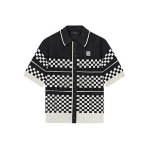 아미리 남성 체크 메쉬 셔츠 - Amiri Mens Checkered Mesh Shirt …